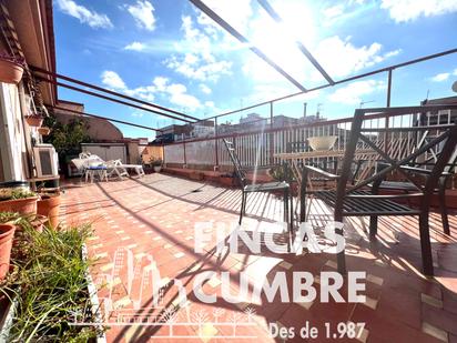 Terrace of Attic for sale in Santa Coloma de Gramenet  with Air Conditioner, Terrace and Balcony