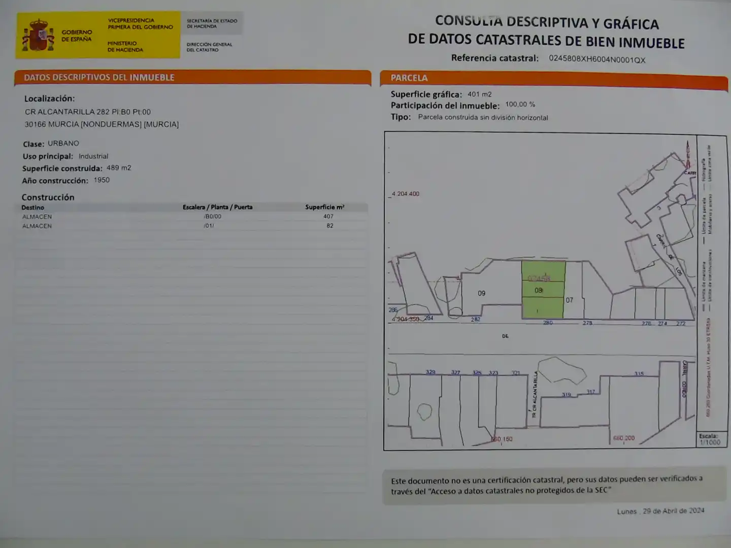 Casa o chalet en venta en Murcia