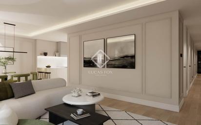 Living room of Flat for sale in Sant Quirze del Vallès  with Air Conditioner, Heating and Furnished