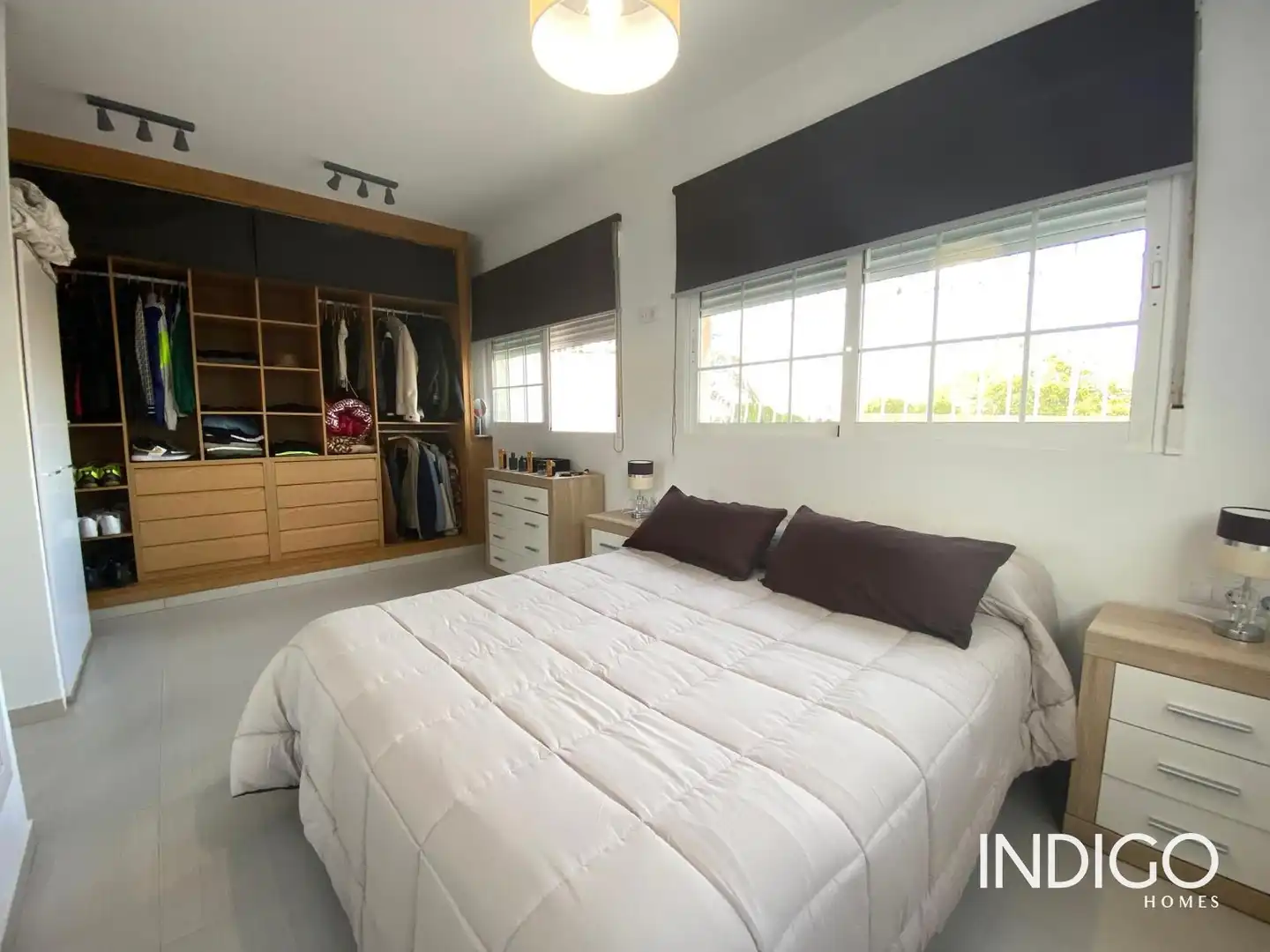 Bedroom of Houses for sale in Mutxamel  with Air Conditioner, Heating and Terrace