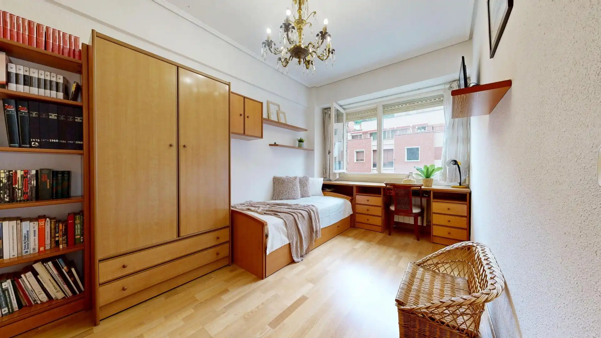 Bedroom of Flat for sale in Bilbao   with Heating and Balcony