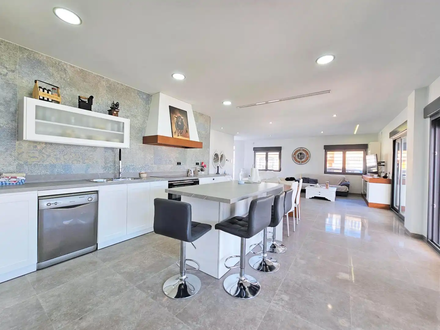 Cocina de Casa o chalet en venta en Cartagena con Terraza, Piscina y Amueblado