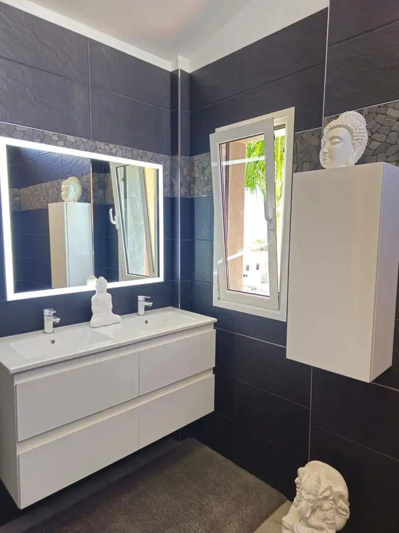 Baño de Casa o chalet en venta en San Bartolomé de Tirajana con Aire acondicionado, Terraza y Piscina