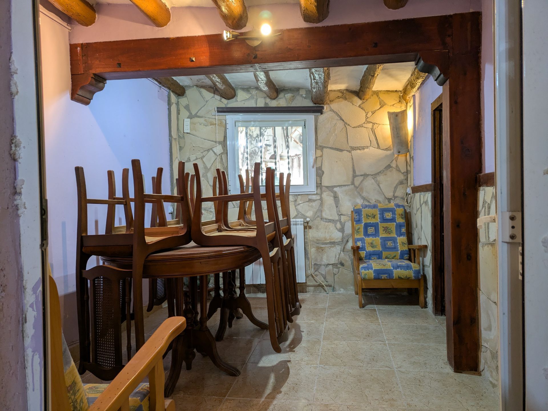 Dining room of Country house for sale in San Miguel del Cinca  with Heating, Private garden and Storage room