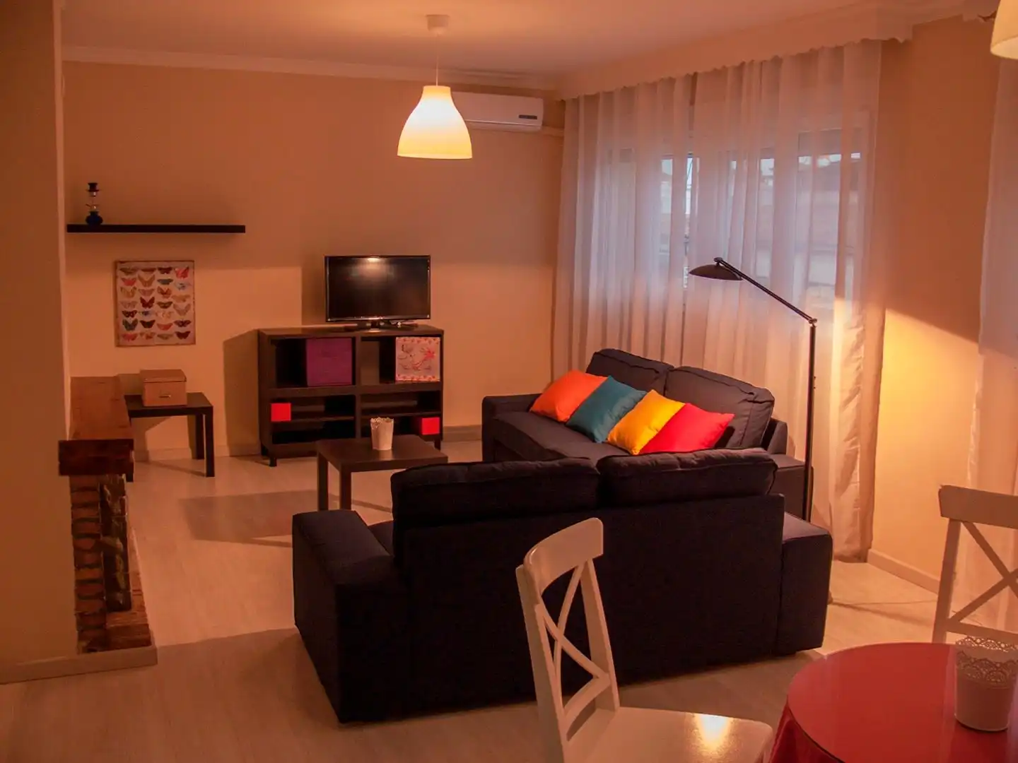 Living room of Flat for rent in Granada  with Heating, Furnished and Oven