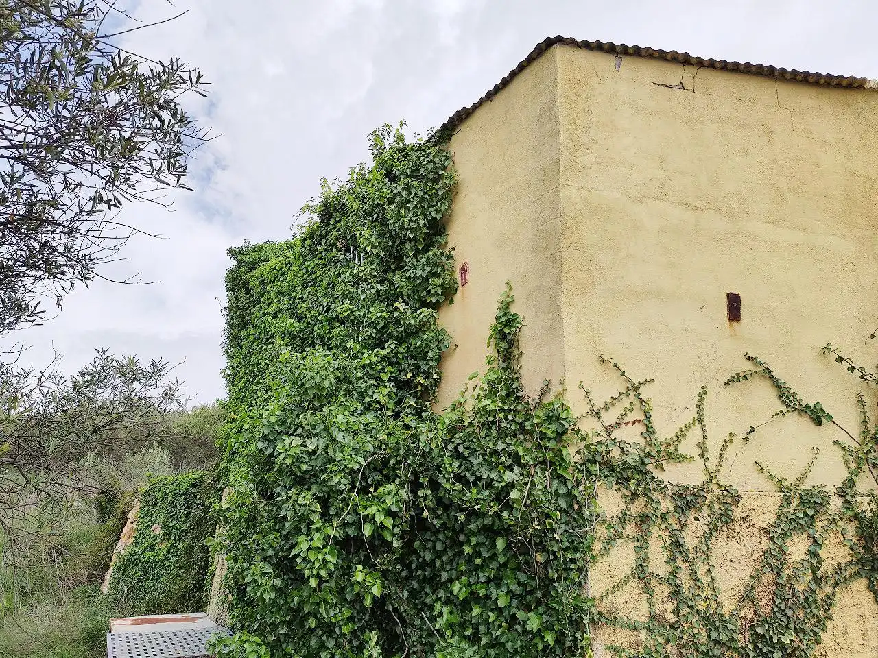 Vista exterior de Finca rústica en venta en La Sénia con Terraza