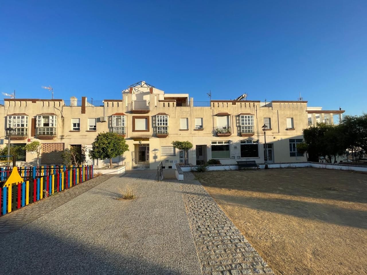 Exterior view of Duplex for sale in Benalup-Casas Viejas  with Air Conditioner, Terrace and Furnished