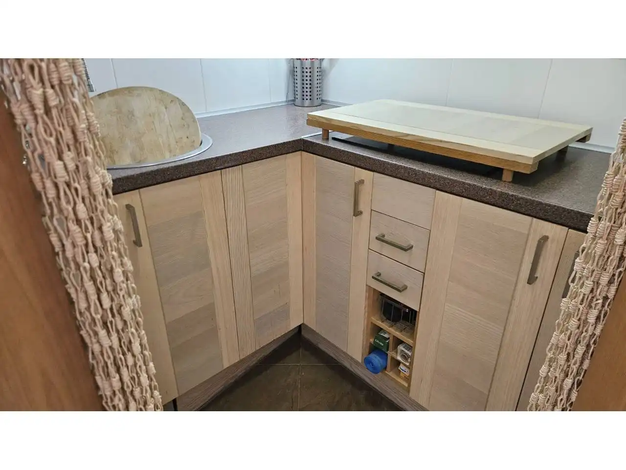 Cuina de Pis de lloguer en Cubelles amb Calefacció, Parquet i Terrassa