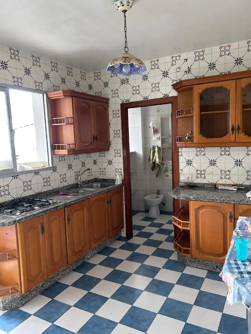 Cocina de Casa adosada en venta en Lucena con Terraza, Trastero y Balcón