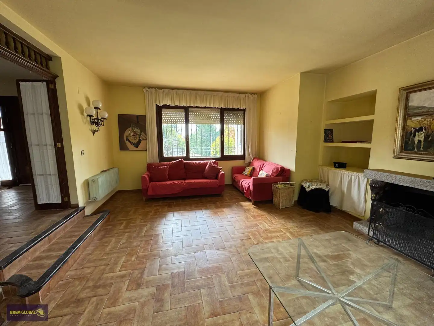 Sala d'estar de Casa o xalet en venda en Bustarviejo amb Calefacció, Jardí privat i Traster