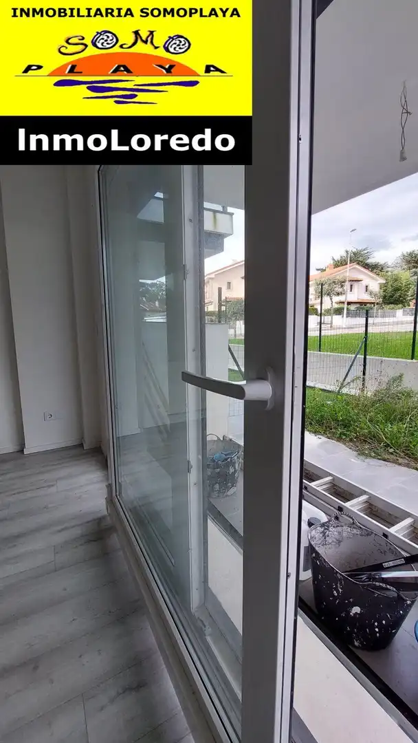 Terrasse von Wohnung zum Verkauf in Ribamontán al Mar mit Heizung, Privatgarten und Terrasse