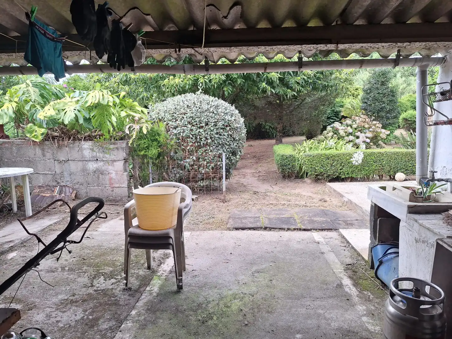 Jardín de Casa o chalet en venta en Ribeira con Jardín privado y Terraza