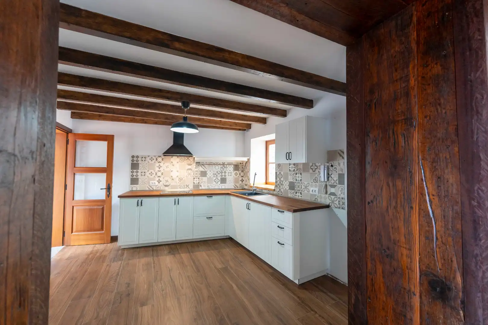 Cuina de Finca rústica en venda en Los Realejos amb Parquet, Terrassa i Balcó