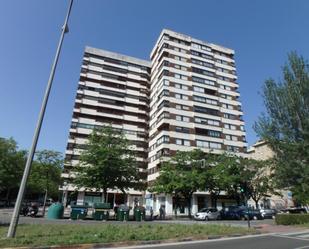 Exterior view of Attic for sale in  Pamplona / Iruña  with Heating, Parquet flooring and Terrace