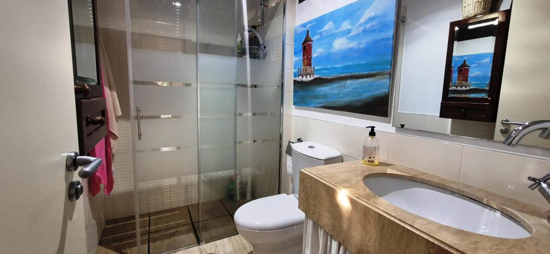 Baño de Casa adosada en venta en Puerto Real con Aire acondicionado, Jardín privado y Parquet