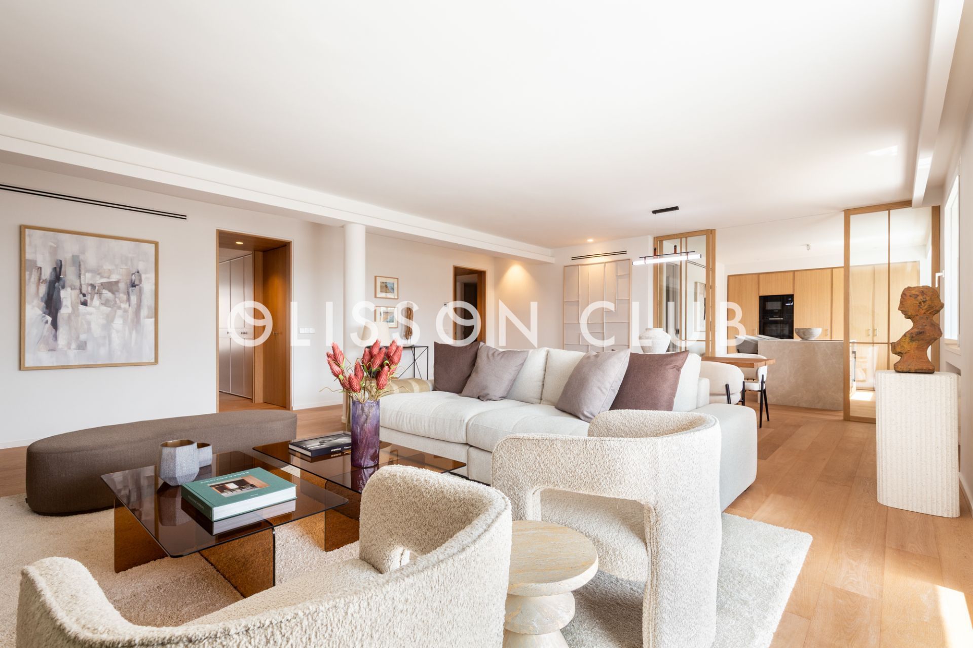 Living room of Flat for sale in  Madrid Capital  with Air Conditioner, Heating and Storage room