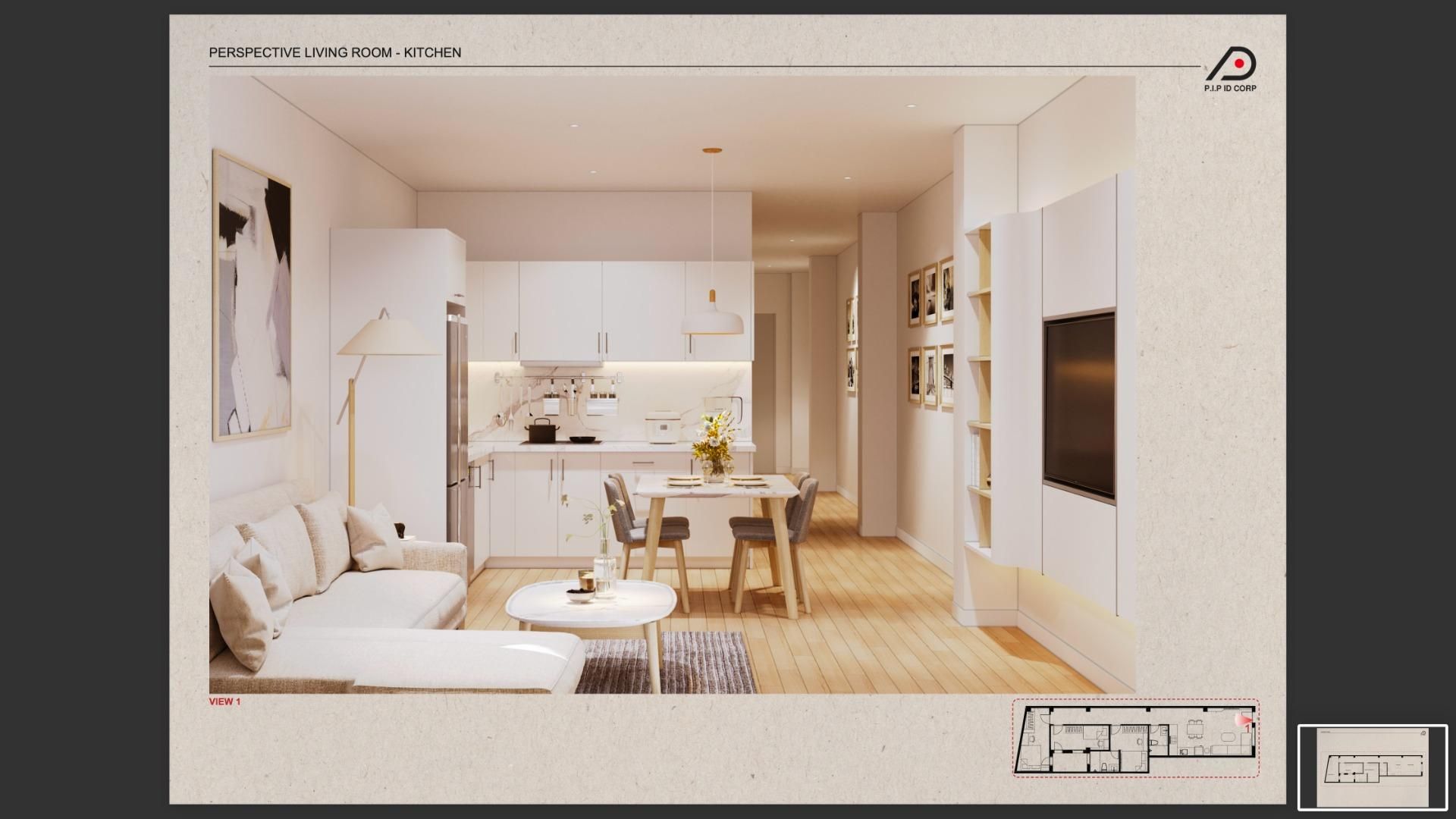 Living room of Flat for sale in Aspe  with Heating