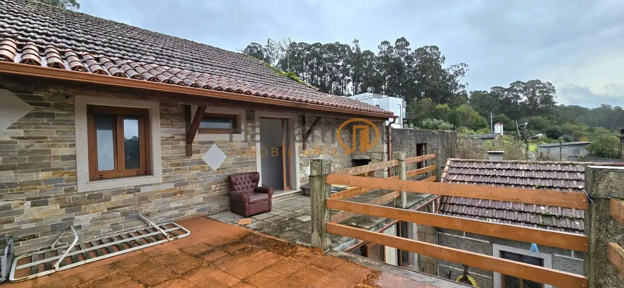 Terraza de Casa o chalet en venta en Vilagarcía de Arousa con Jardín privado, Terraza y Trastero
