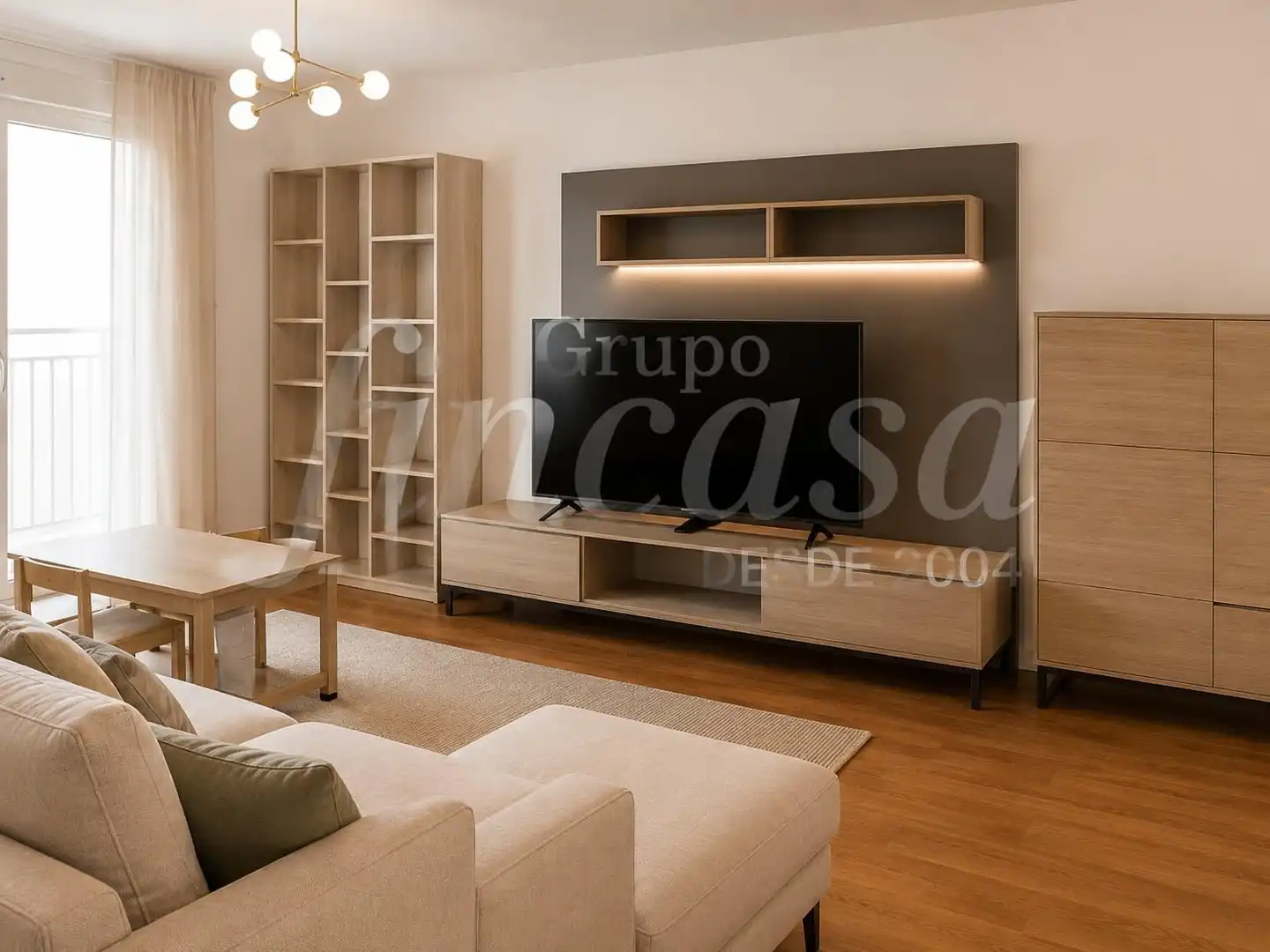 Sala d'estar de Pis en venda en Valencia amb Aire condicionat, Parquet i Balcó