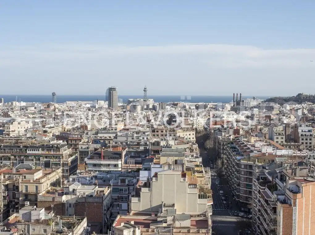 Vista exterior de Pis de lloguer en Barcelona amb Aire condicionat, Calefacció i Parquet
