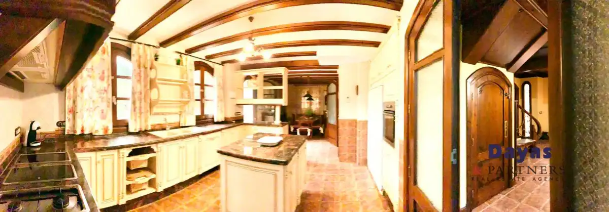 Cocina de Finca rústica en venta en Rojales con Aire acondicionado, Jardín privado y Terraza