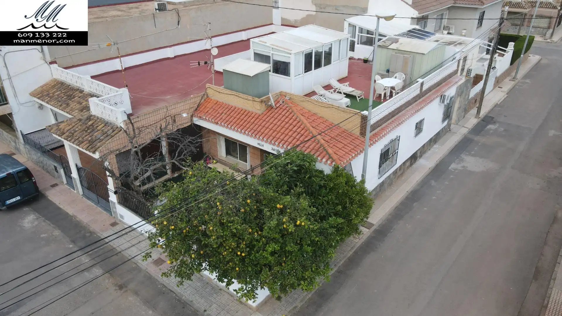 Vista exterior de Casa adosada en venta en Cartagena con Aire acondicionado, Jardín privado y Trastero