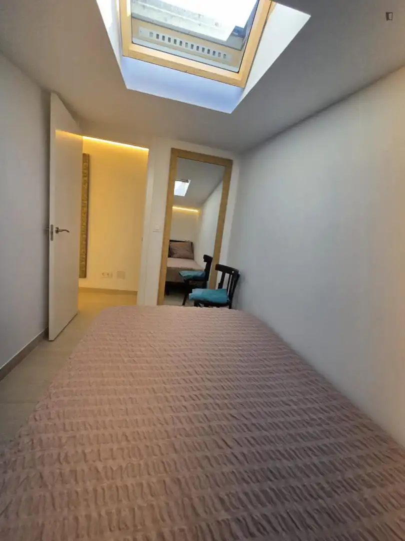 Schlafzimmer von Haus oder Chalet zur Miete in Madrid mit Klimaanlage, Möbliert und Waschmaschine