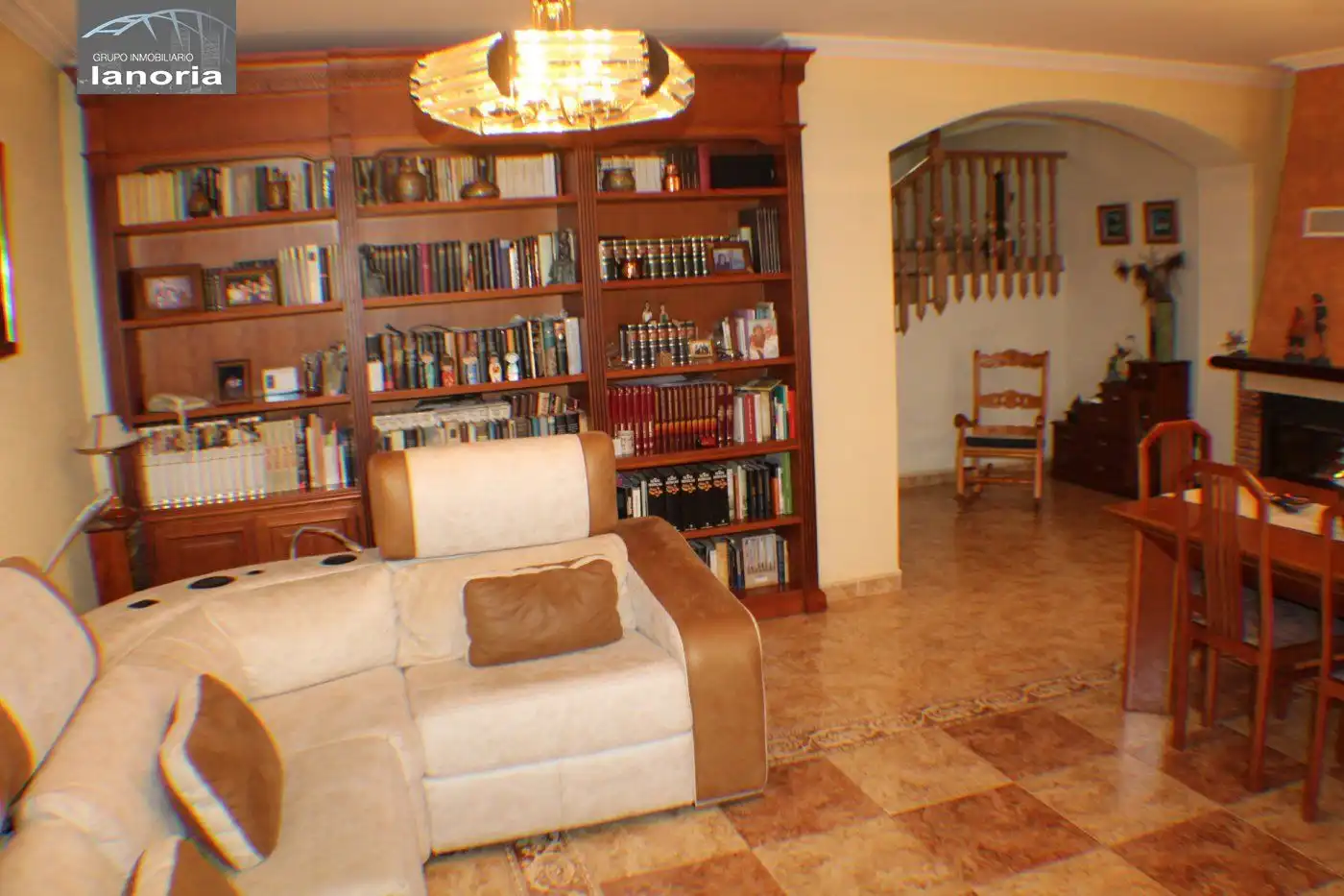 Sala de estar de Casa o chalet en venta en Albacete con Calefacción, Terraza y Trastero