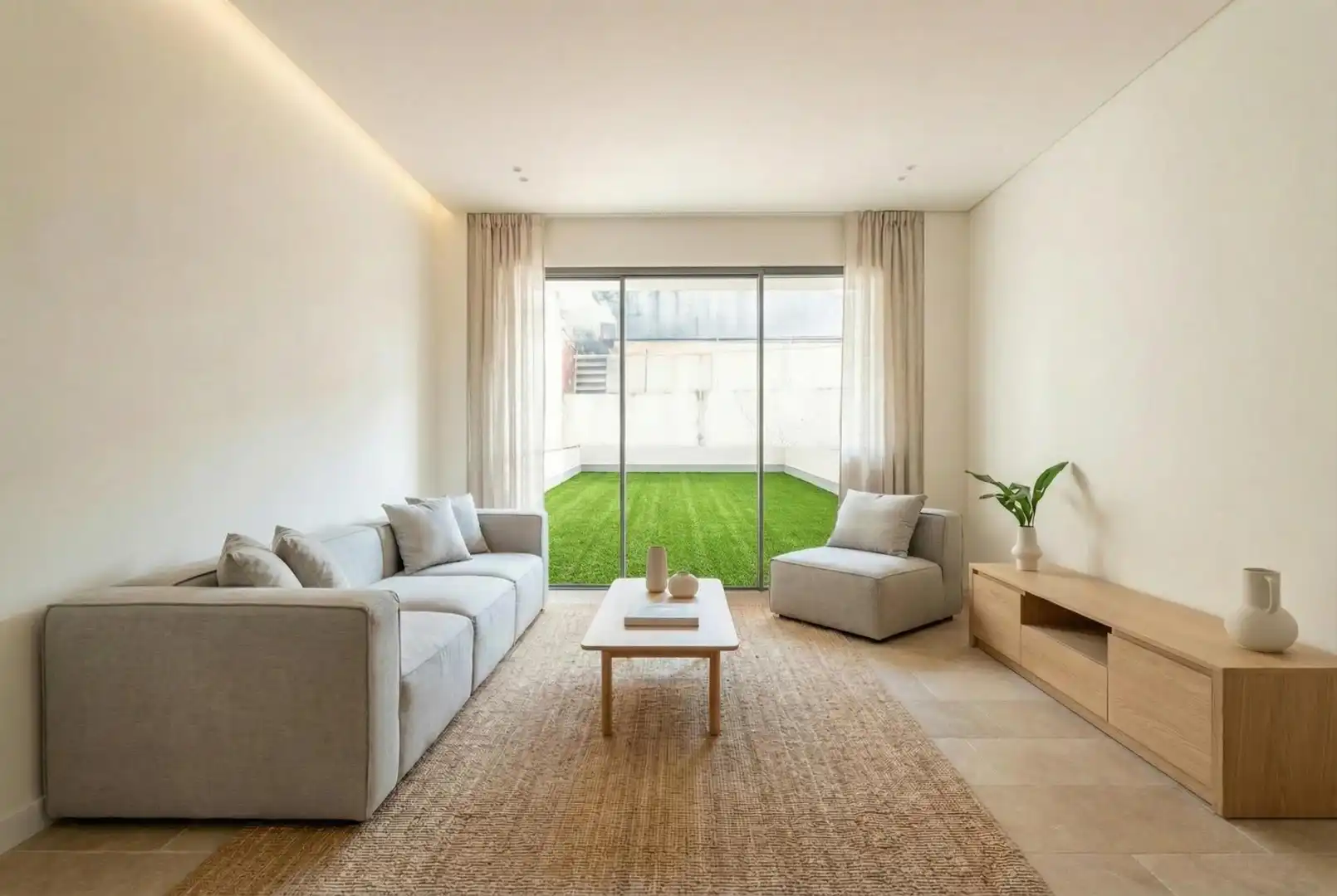 Sala de estar de Piso en venta en Granada con Calefacción