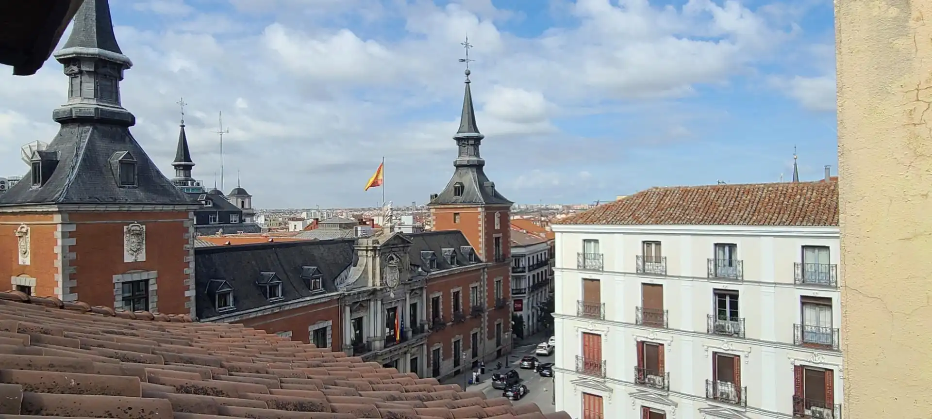 Exterior view of Attic for sale in Madrid  with Air Conditioner, Heating and Storage room