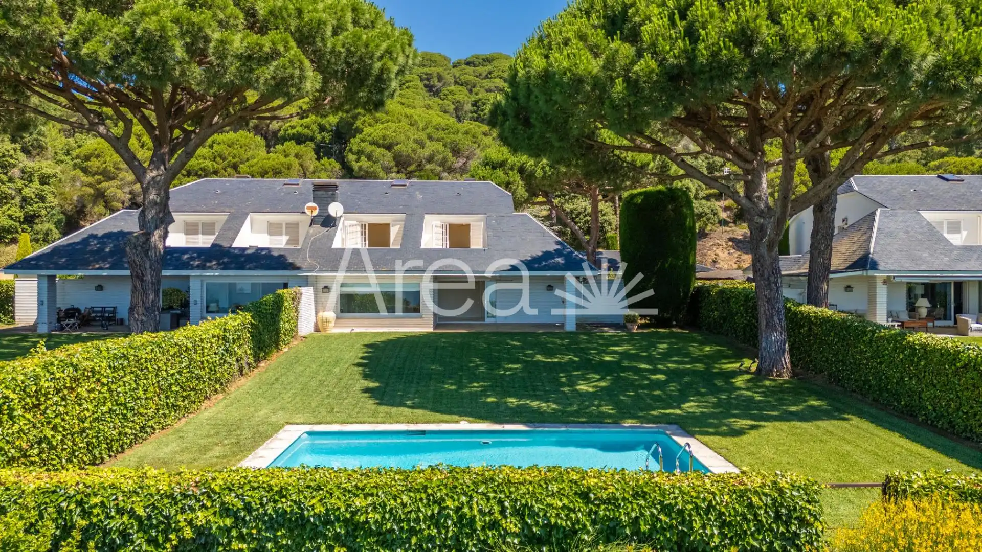 Garden of Houses for rent in Sant Andreu de Llavaneres  with Air Conditioner, Heating and Private garden