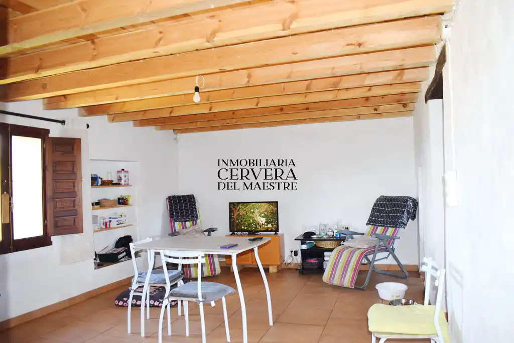 Sala de estar de Finca rústica en venta en Albocàsser