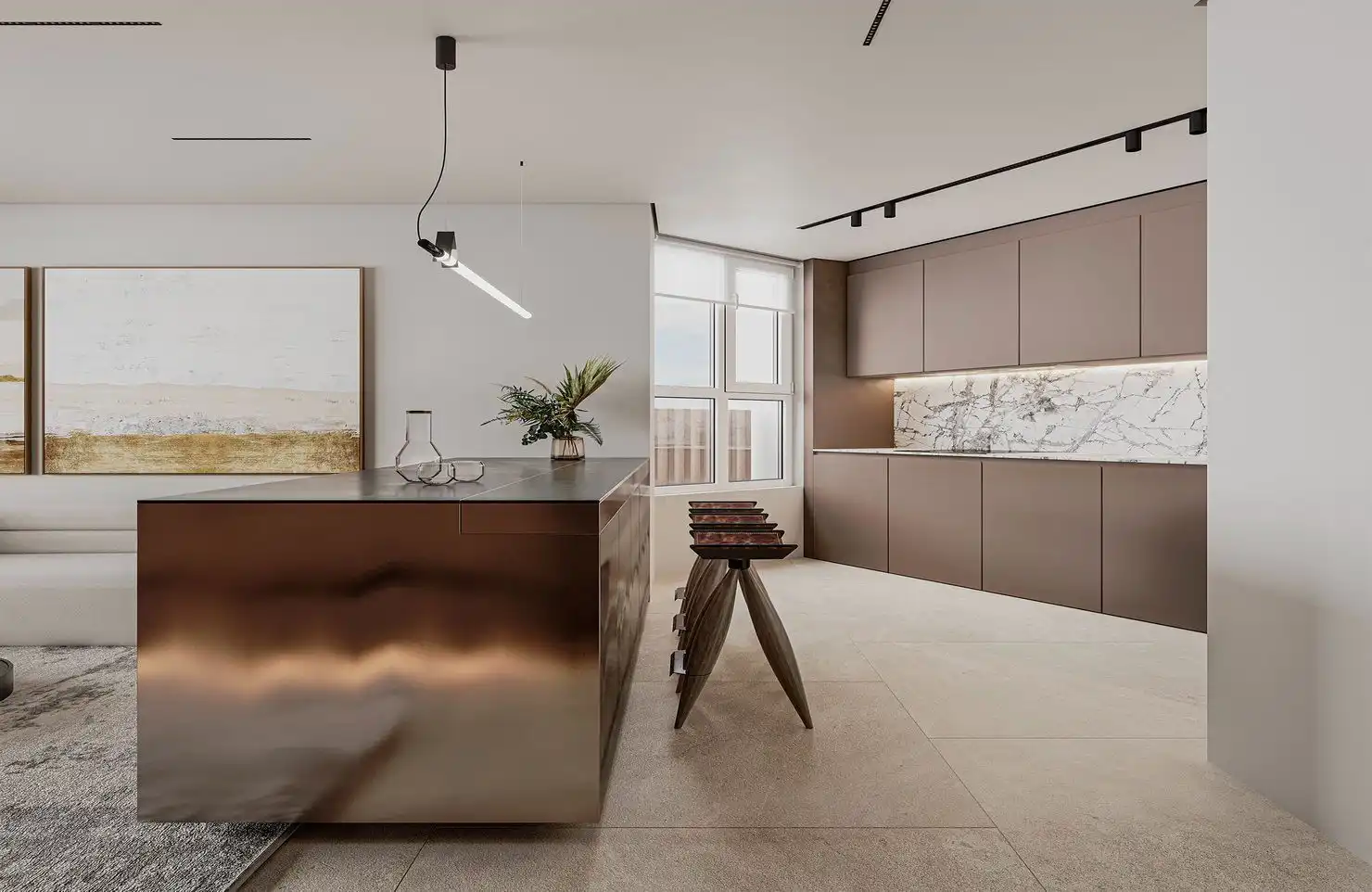 Kitchen of Apartments for sale in Calpe / Calp  with Furnished and Community pool