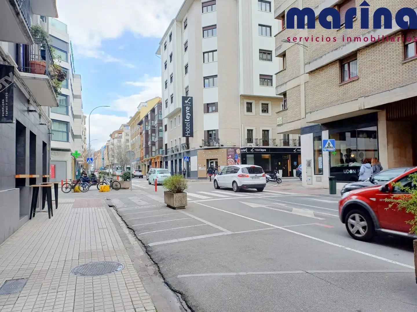 Außenansicht von Geschaftsraum zur Miete in  Pamplona / Iruña mit Alarm