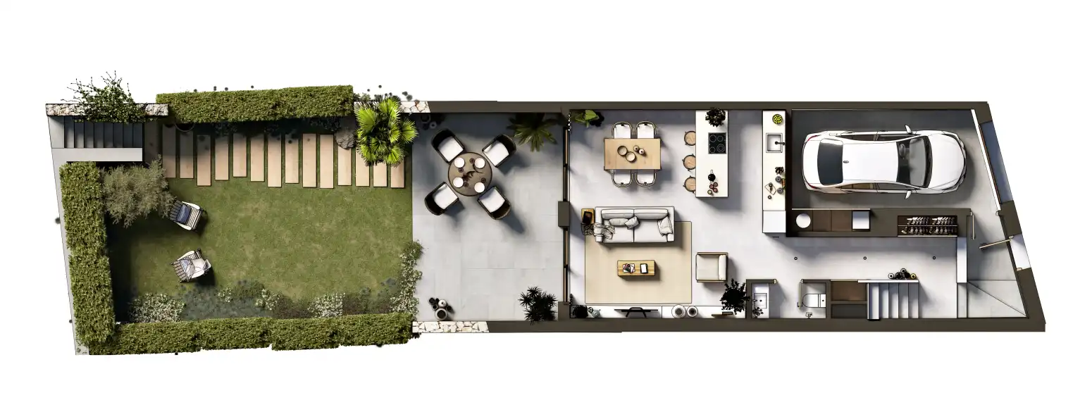 Garden of Flat for sale in Andratx  with Air Conditioner, Heating and Private garden