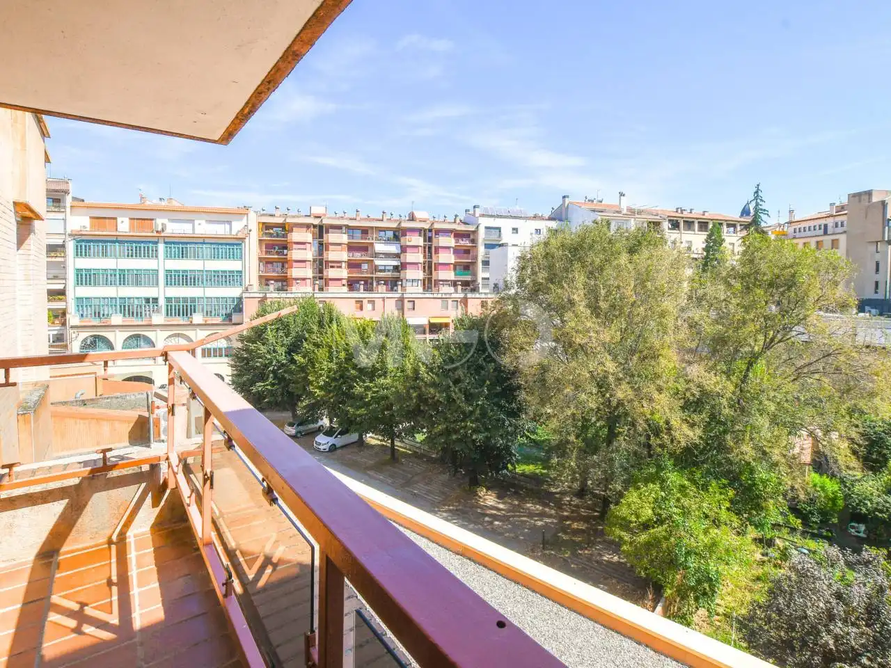 Terraza de Piso en venta en Vic con Calefacción, Parquet y Terraza