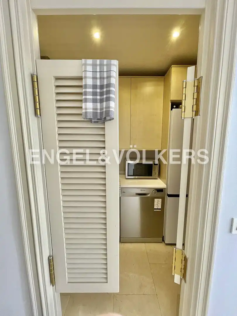 Cocina de Piso de alquiler en Madrid con Aire acondicionado, Calefacción y Trastero