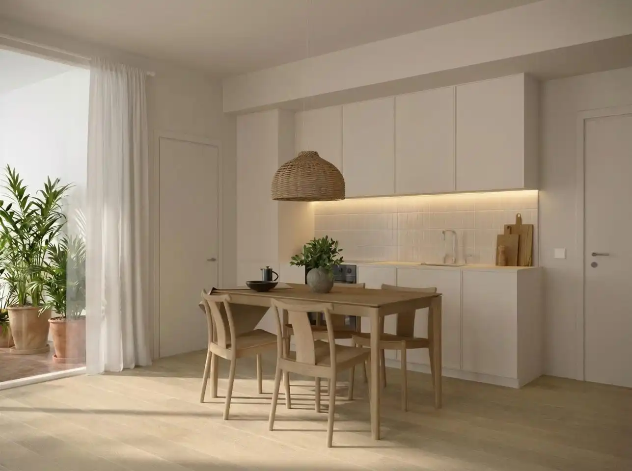 Cocina de Planta baja en venta en San Pedro del Pinatar con Aire acondicionado, Terraza y Amueblado