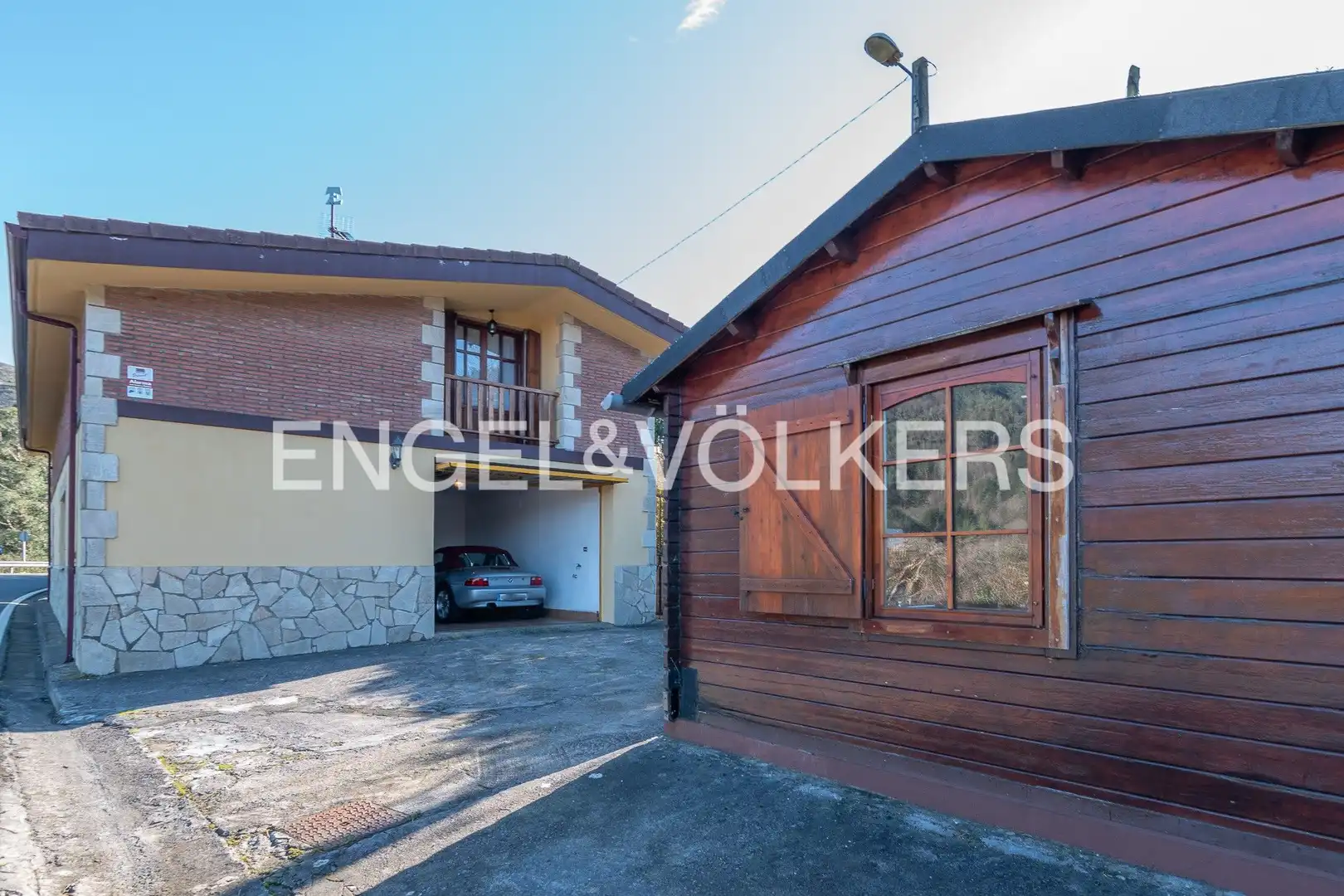 Vista exterior de Casa o chalet en venta en Galdames con Calefacción, Jardín privado y Terraza