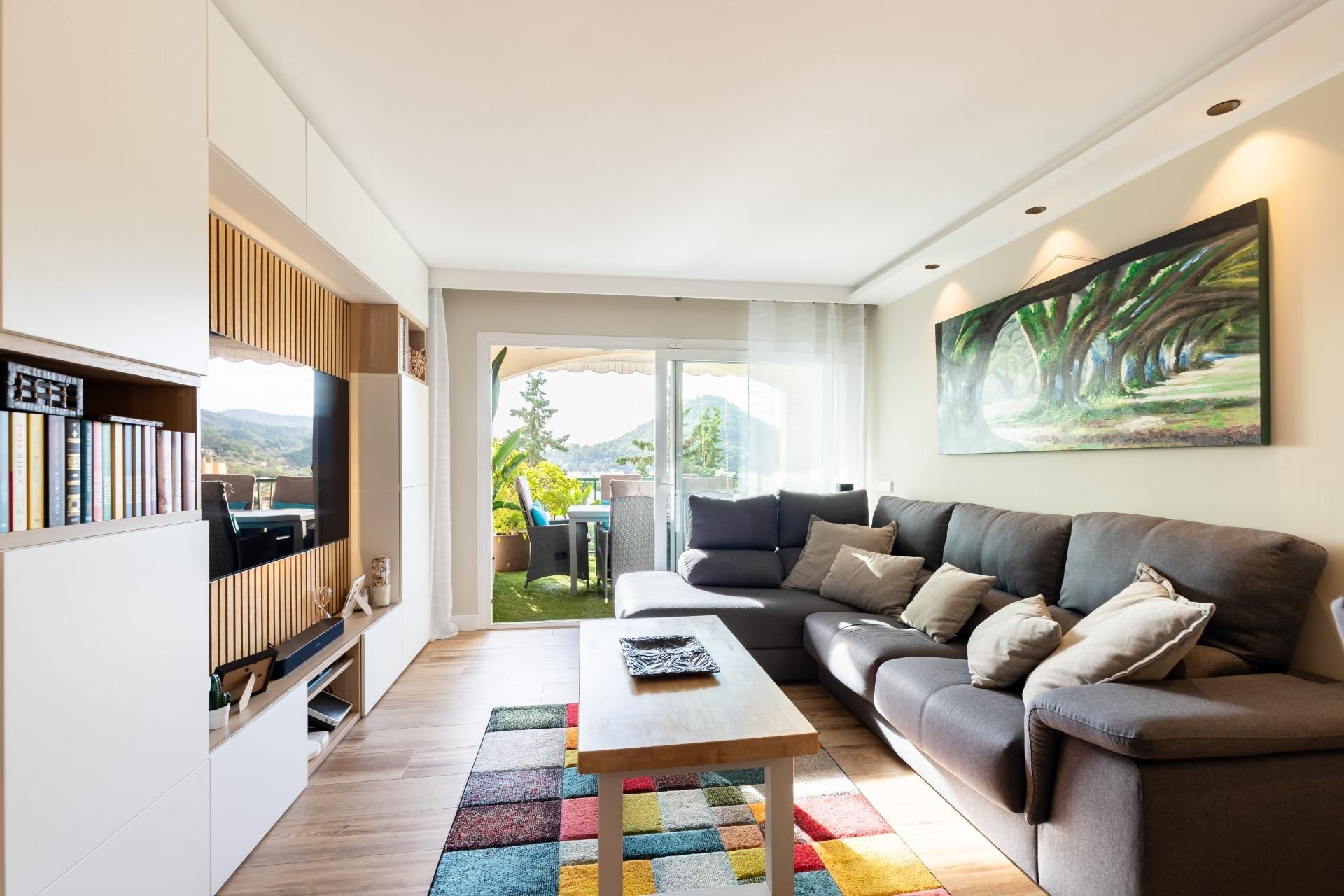 Sala d'estar de Pis en venda en Andratx amb Aire condicionat, Calefacció i Terrassa