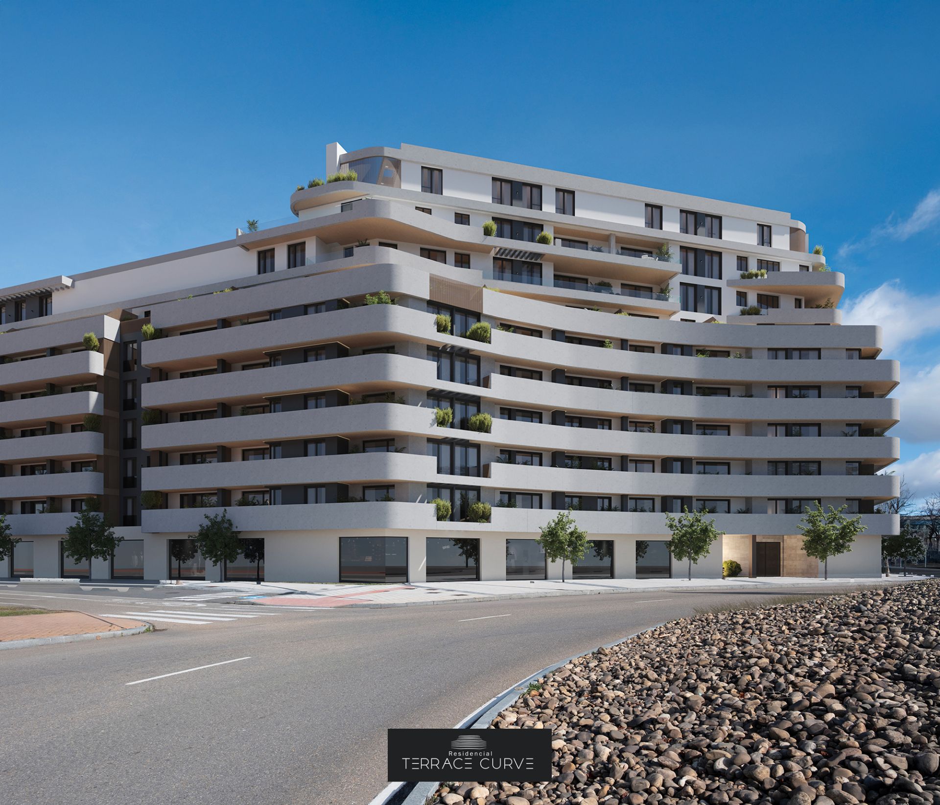 Vista exterior de Apartament en venda en León Capital  amb Calefacció, Parquet i Terrassa