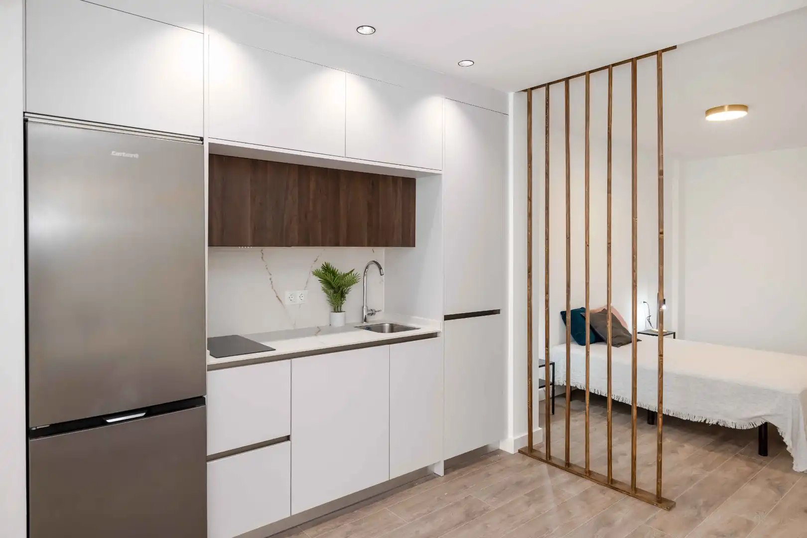 Cocina de Apartamento en venta en Málaga con Aire acondicionado, Calefacción y Terraza