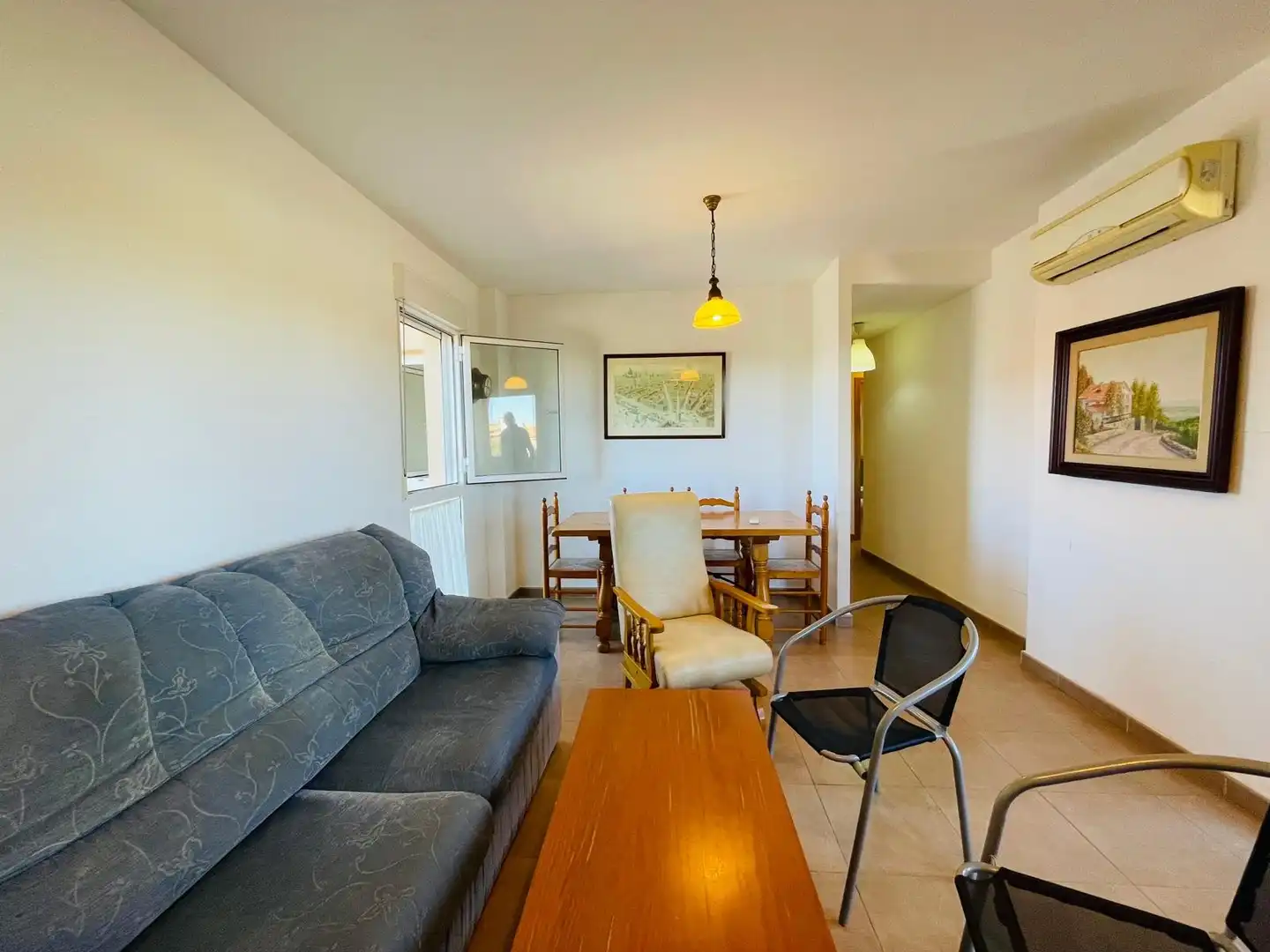 Living room of Apartments for rent in Cartagena  with Air Conditioner, Heating and Furnished
