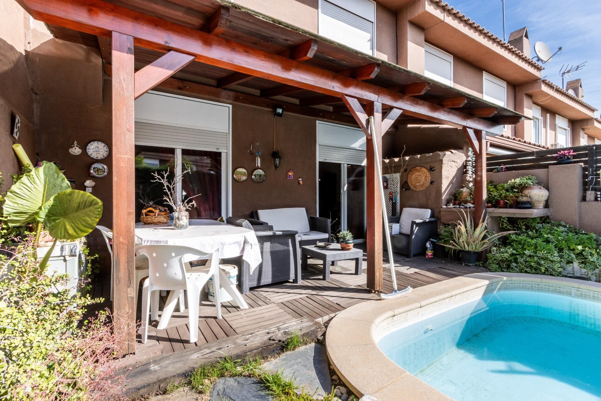 Terrassa de Casa o xalet en venda en Sant Quirze del Vallès amb Aire condicionat, Calefacció i Jardí privat