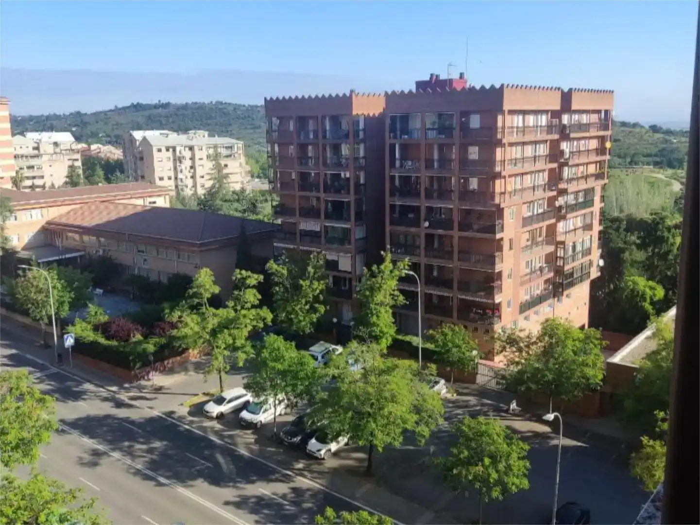 Vista exterior de Pis en venda en Cáceres amb Aire condicionat, Jardí privat i Parquet