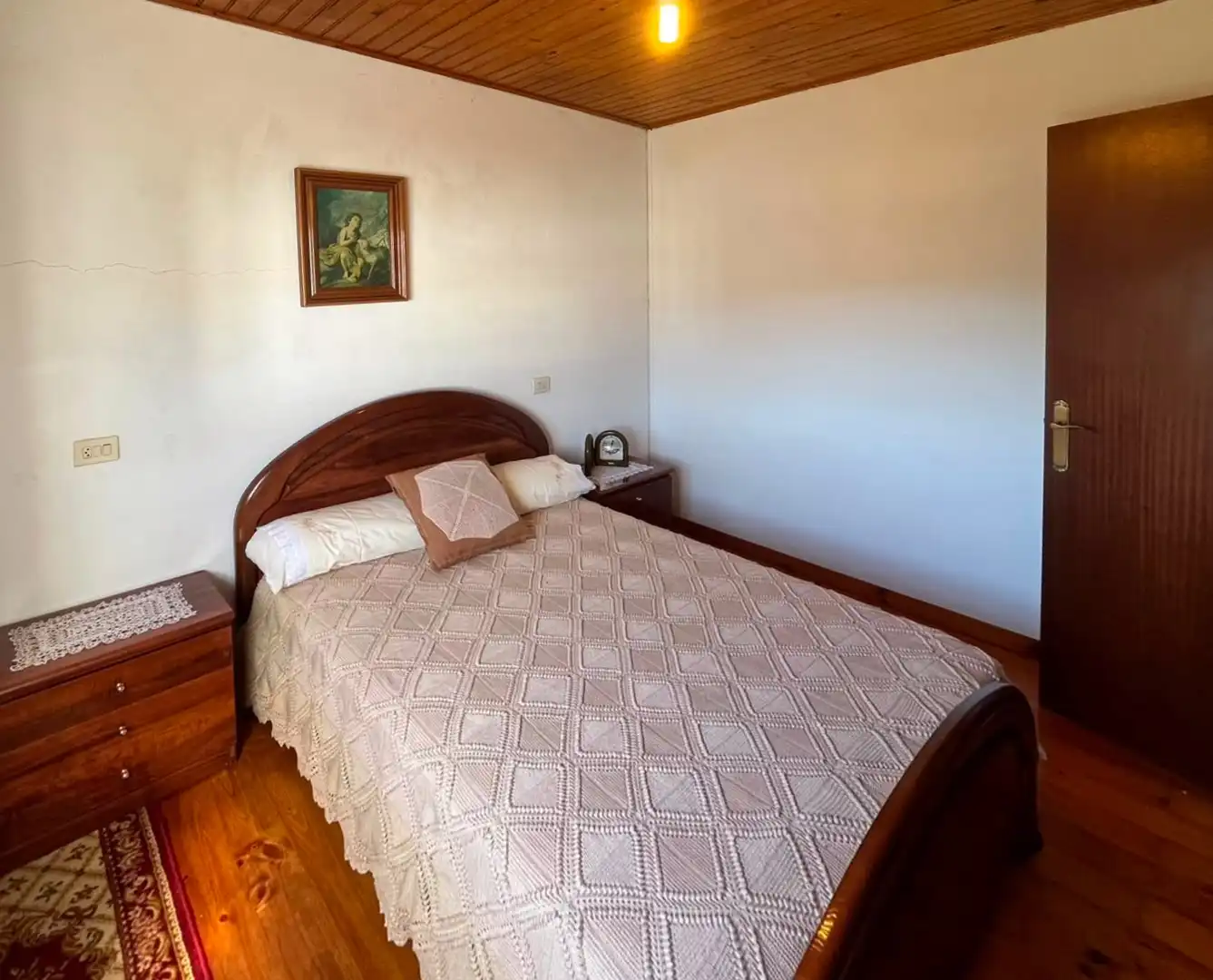 Bedroom of Houses for sale in Vilasantar  with Private garden, Parquet flooring and Furnished