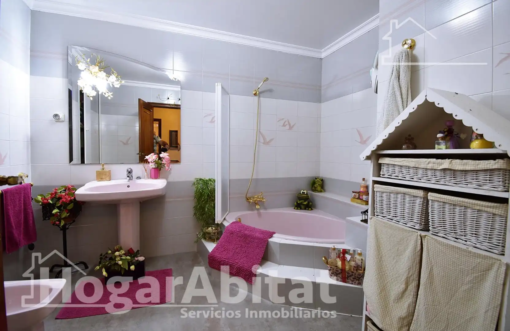 Baño de Casa o chalet en venta en L'Atzúbia con Calefacción, Terraza y Trastero