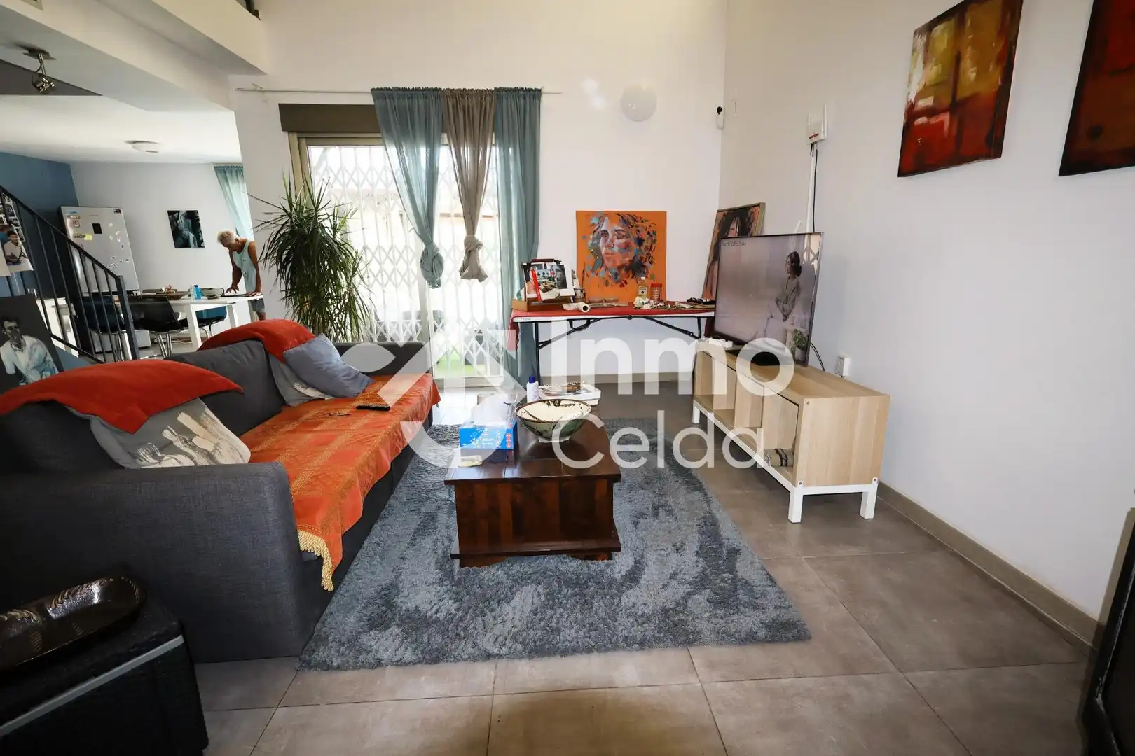 Sala de estar de Casa o chalet en venta en Chiva con Aire acondicionado, Calefacción y Jardín privado