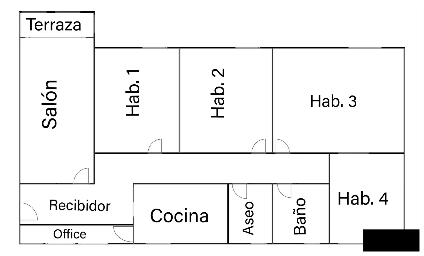 Flat for sale in Latina
