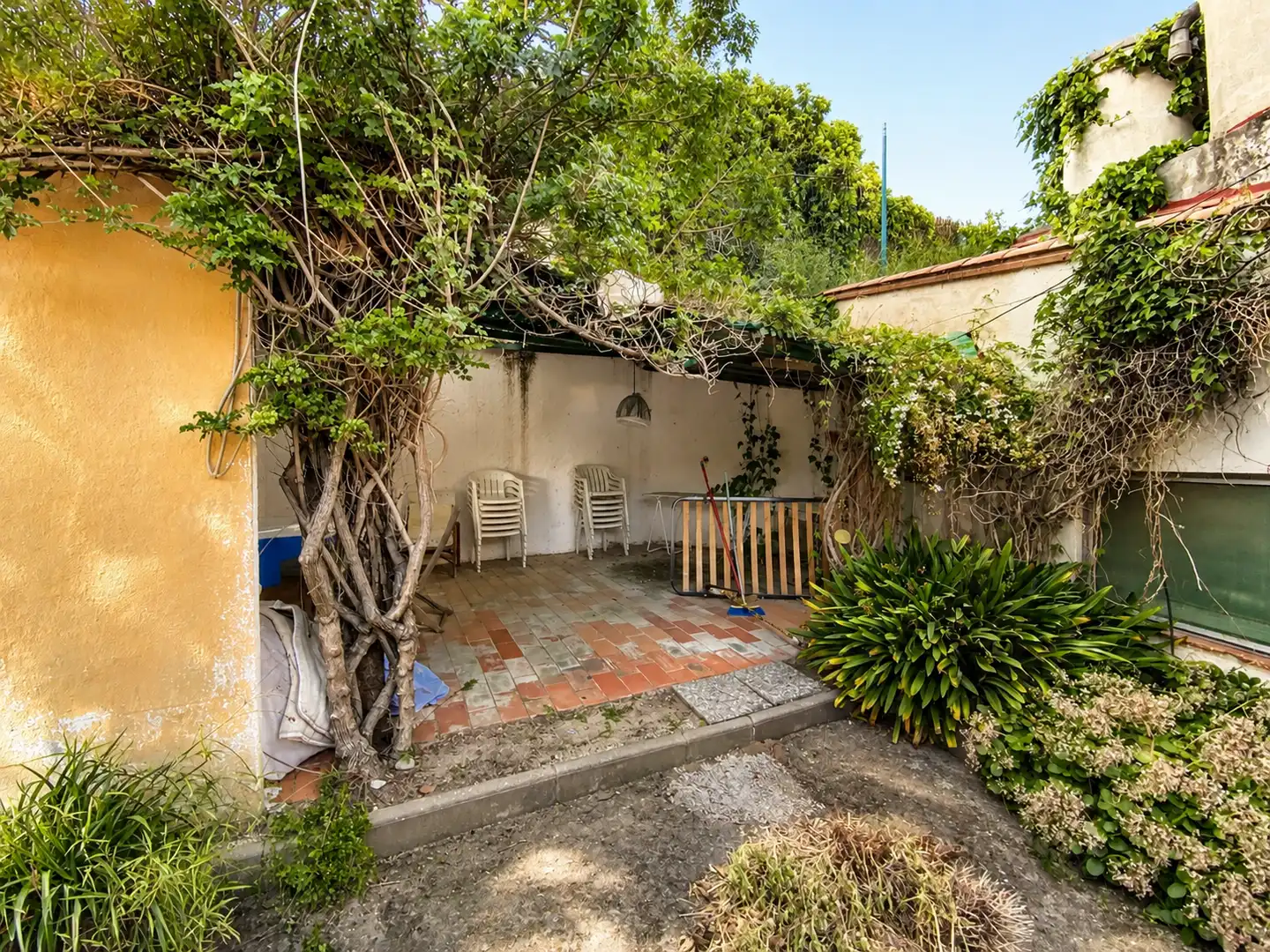 Terrassa de Finca rústica en venda en Sant Andreu de Llavaneres amb Jardí privat